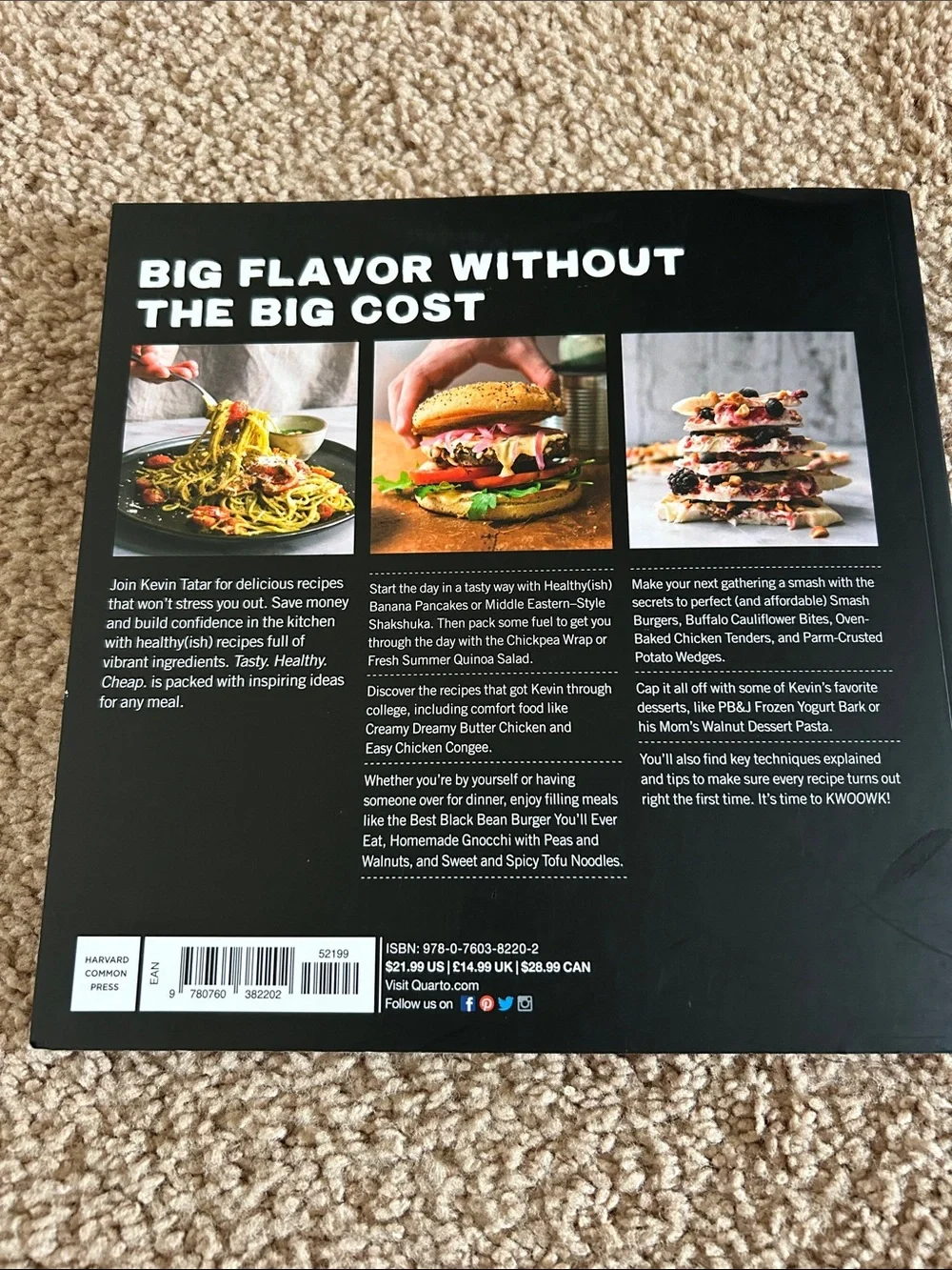 'Tasty. Healthy. Cheap.' Cookbook